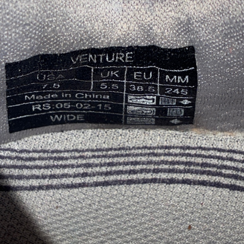 VIONIC Venture Comfort Athletic Running Sneakers Purple Gray Sz 7.5 Wide EUC - Picture 3 of 7